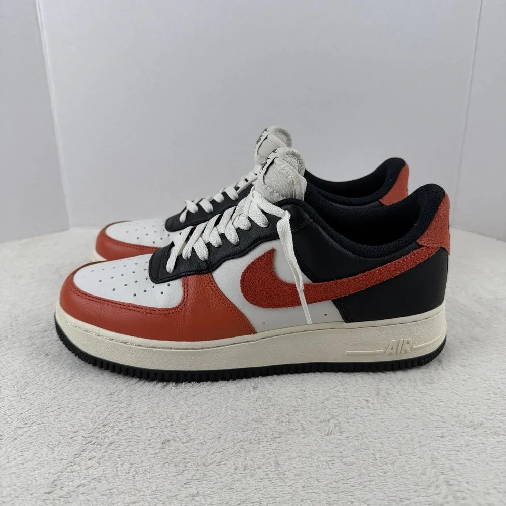 Nike Air Force 1‎ Low '07 LV8 Black Coral Phantom HQ4987-010 Men Size 9.5